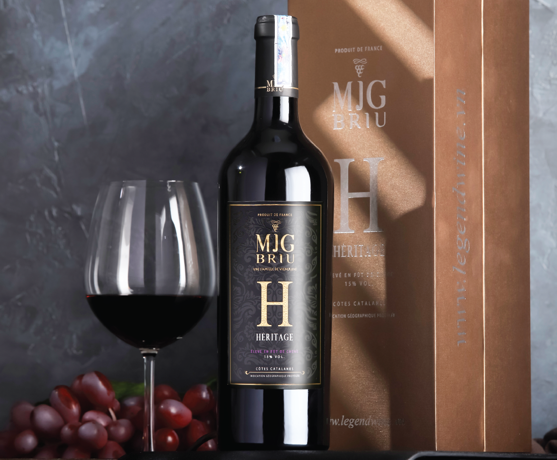 Heritage-Legend wine phân phôi độc quyền tại VN